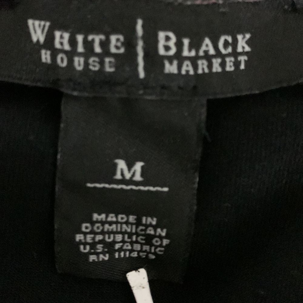 White House Black Market - Black Camisole w/Lace Detail - Size M - Picture 3 of 4